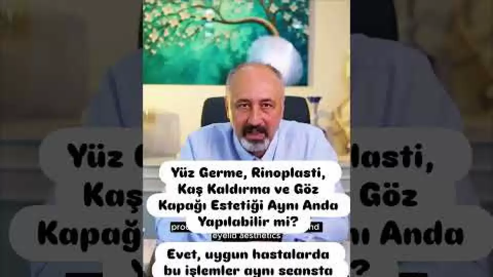 Yüz Germe,rinoplasti